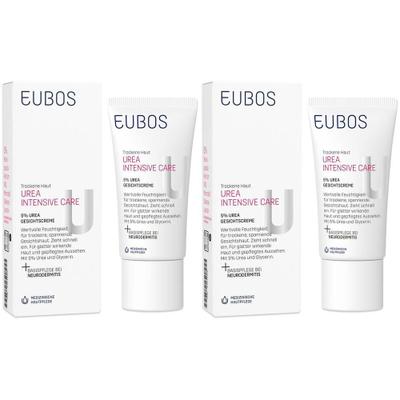 Eubos Trockene Haut Urea 5% Gesichtscreme 2x 2x50 ml Creme