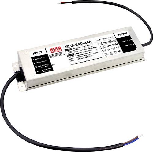 MEAN WELL ELG-240-42DA-3Y LED-Trafo, LED-Treiber Konstantspannung, Konstantstrom 239.82W 5.71A 21 - 42 V/DC Dali, Montage auf