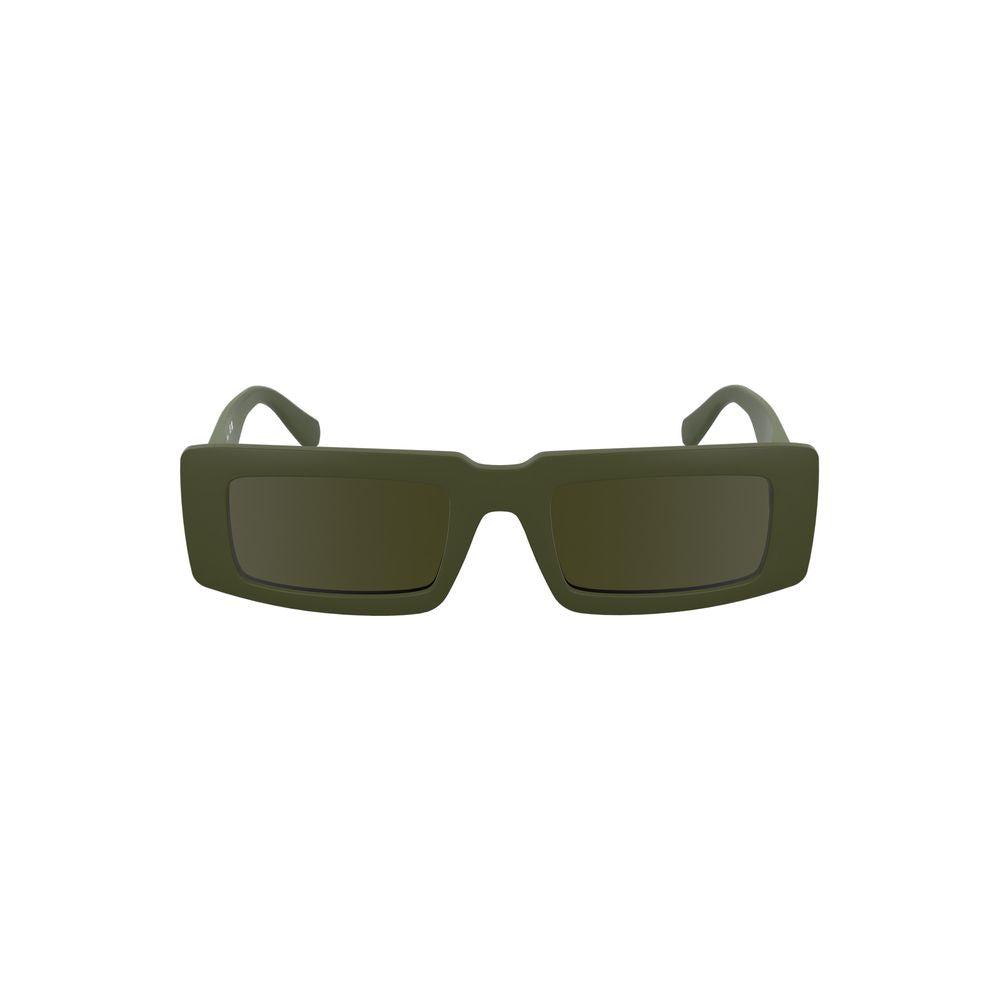 Calvin Klein Grüne Biobasierte Stoff Frauen Sonnenbrille