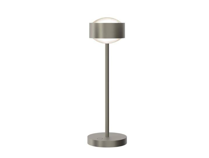 Top Light Avantgarde Tischleuchte Puk! 120 Eye Table LED - Nicke