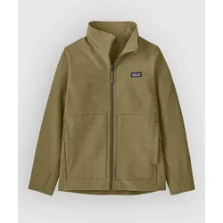Patagonia R1 Techface Kids Jacke tent green Gr. M