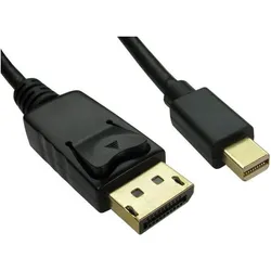 RS PRO DisplayPort-Kabel, Male - Male, 5m (0.17 m), Videokabel, Schwarz