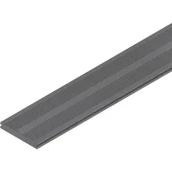 OSMO MULTI-DECK BPC-Terrassendiele Vollprofil HELLGRAU-französisch & glatt-400 cm