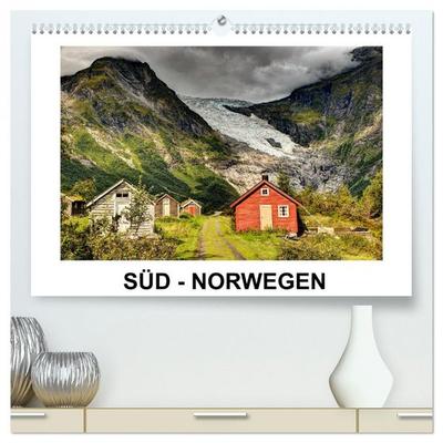 Süd - Norwegen (hochwertiger Premium Wandkalender 2026 DIN A2 quer), Kunstdruck in Hochglanz