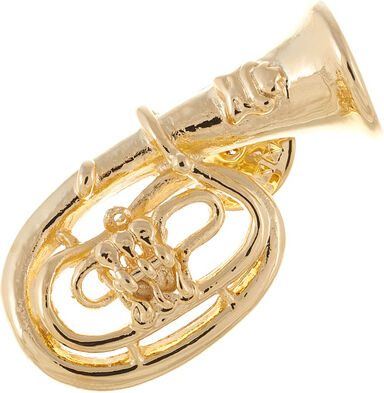 ART of Music Pin Tenorhorn Large vergoldet