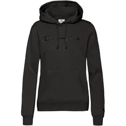 CHAMPION Icons Hoodie Damen | Gr. M | schwarz - schwarz