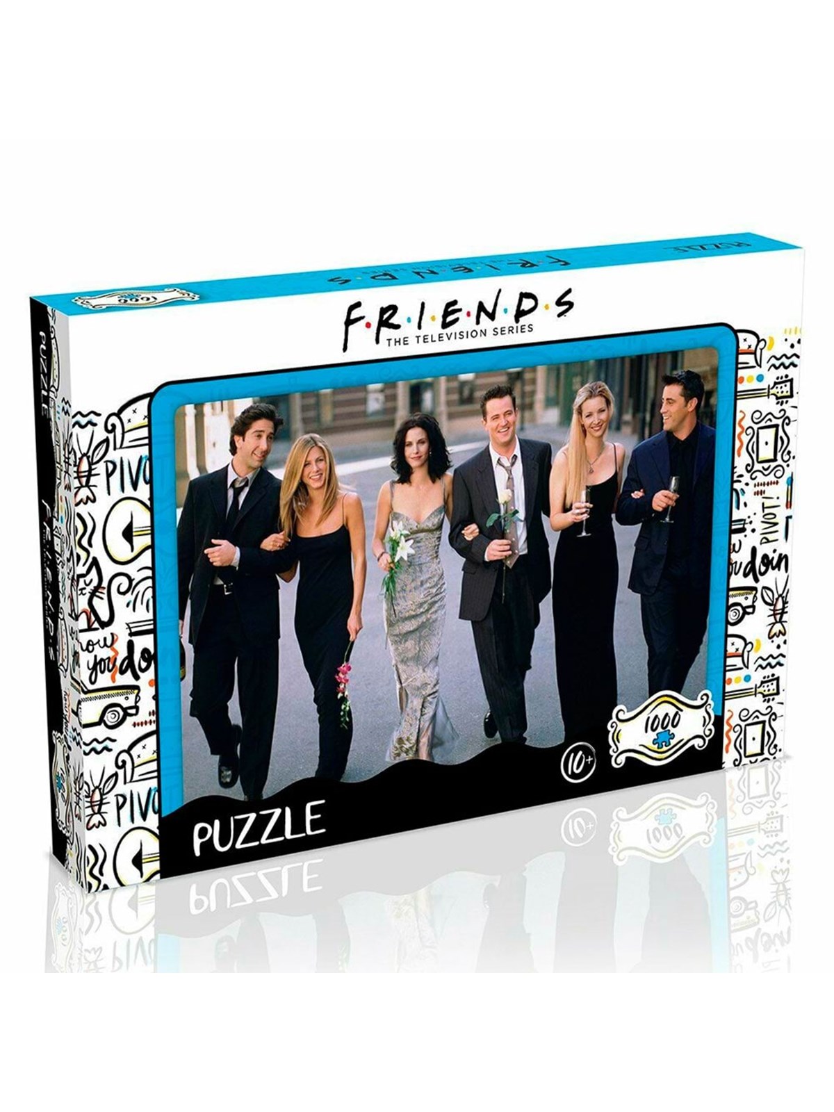 Winning Moves Puzzle - Friends Banquet (1000 pieces) 2D Puzzles