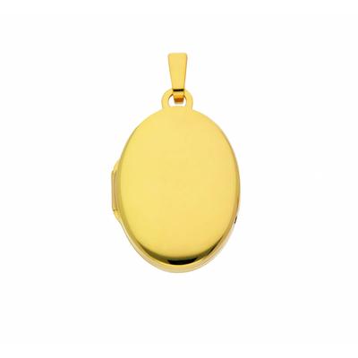 Kettenanhänger ADELIA´S "Damen Goldschmuck 333 Gold Medaillon Anhänger", gold, Schmuckanhänger, Damen, Gold, Kettenanhänger, 333 Gold Goldschmuck für Damen