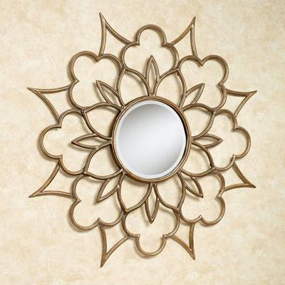 Touch of Class Yessenia Wall Sculpture Antique Gold , Antique Gold