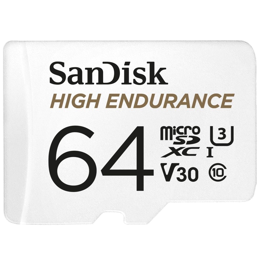 Sandisk High Endurance MicroSDXC Speicherkarte 64 GB Class 3 (U3) Klasse 10 183566