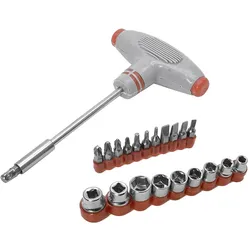 6x Easy Work, Schraubenzieher, T-Griff Schraubendrehersatz