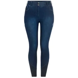 Cavallo CavalCasha Damen Jeans-Reithose blue denim Sportswear FS 2026, Größe: 42