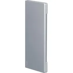 Hager BRA651706BLAN Endstück schnittkaschierend zu BRA 68x170mm Oberteil 120mm hfr lackiert alu