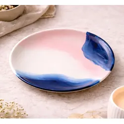 Dekoteller »Aquarell«