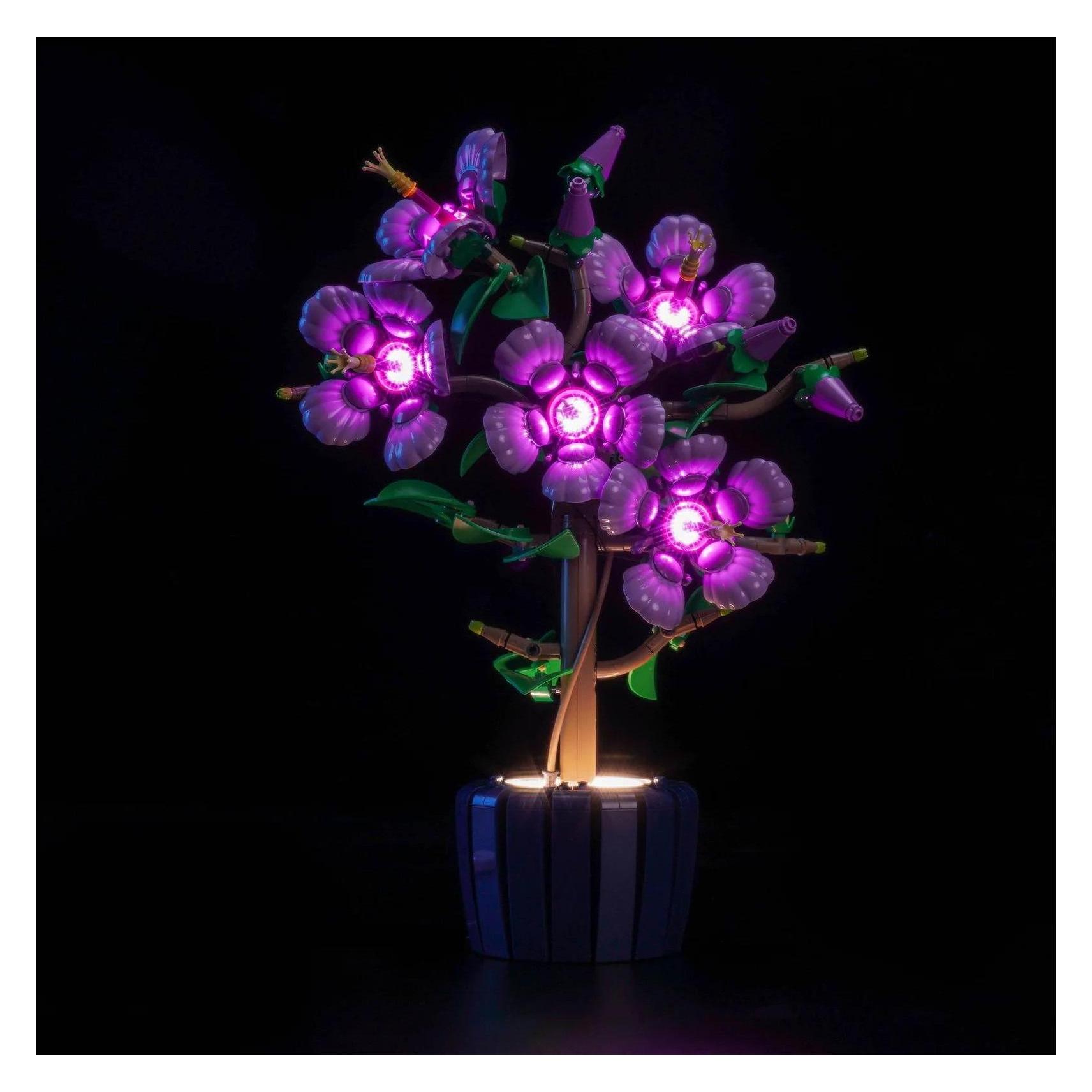 BrickBling LED Licht Set für LEGO Hibiskus (10372) (P93401)