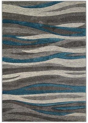 Mayberry Rugs American Destination Impulse Waves Striped Area Rug