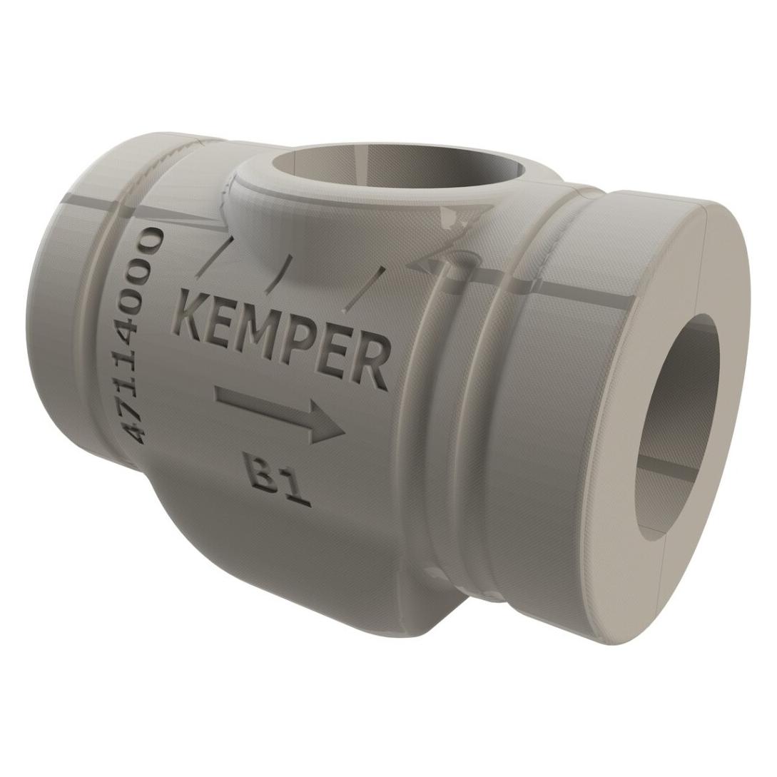 Kemper Gebr. GmbH + Co. KG Dämmschale für UP-PLUS/ETA-THERM inkl. Verschlussclipse, DN20 (4711400000)