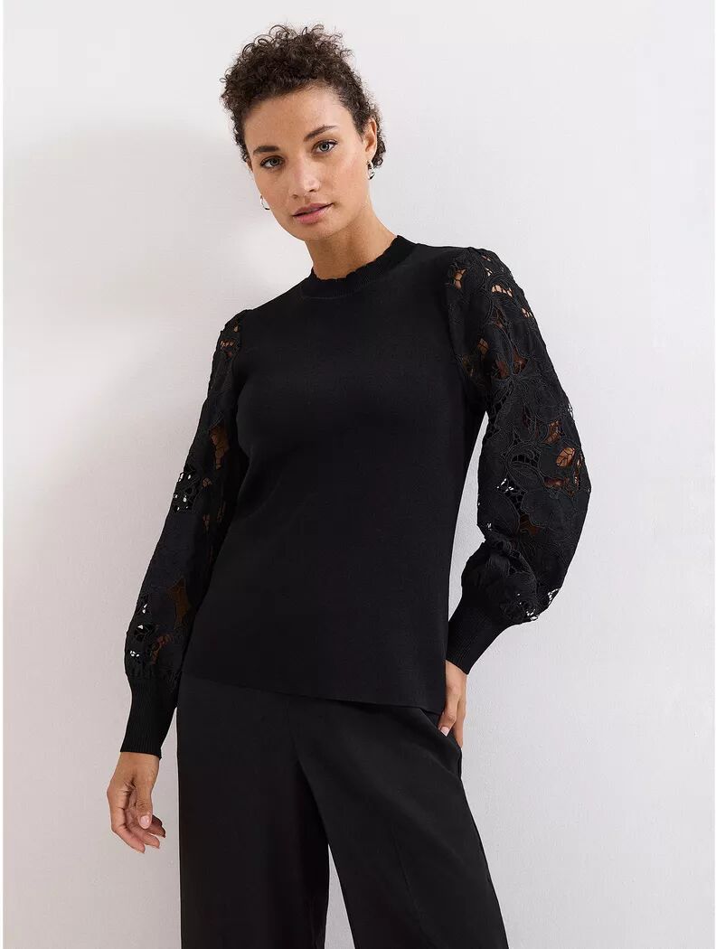 Phase Eight - Pullover, für Damen, Schwarz, Größe M