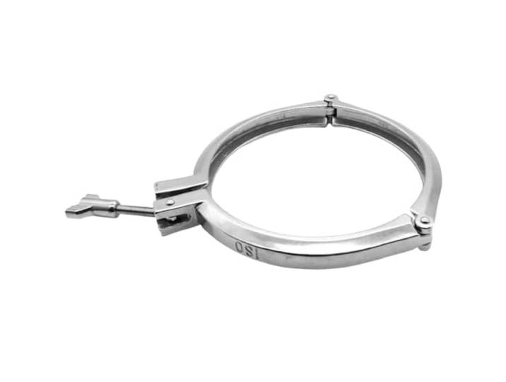 Robuste Tri-Clamp-Rohrschelle – ISO-KFNW-63-200, Edelstahl 304, 1 Stück(KF-200)