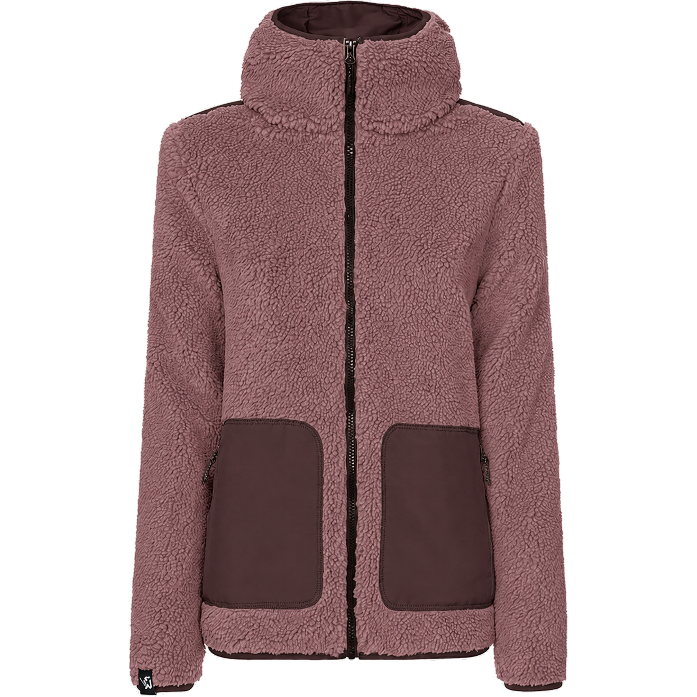 Rock Experience Re.Moose Pass Fleece Damen Fleecejacke braun Größe XL Trekking Elastisch