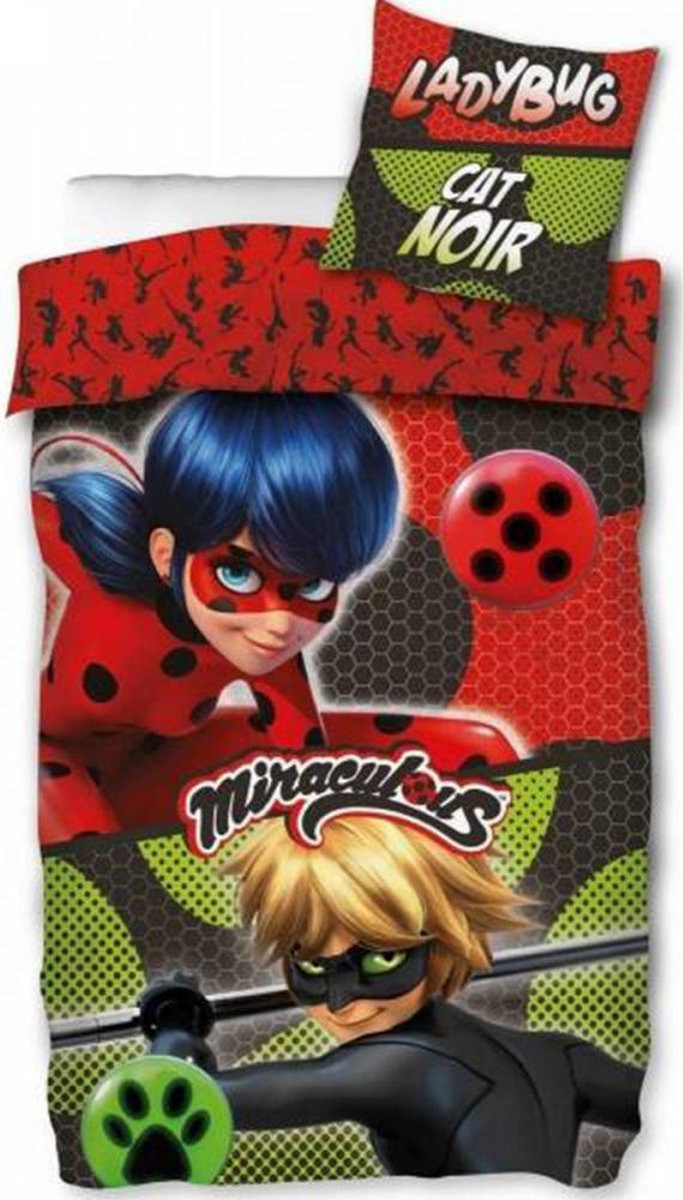 Dekbedovertrek Lady Bug eenpersoons 140x200 cm