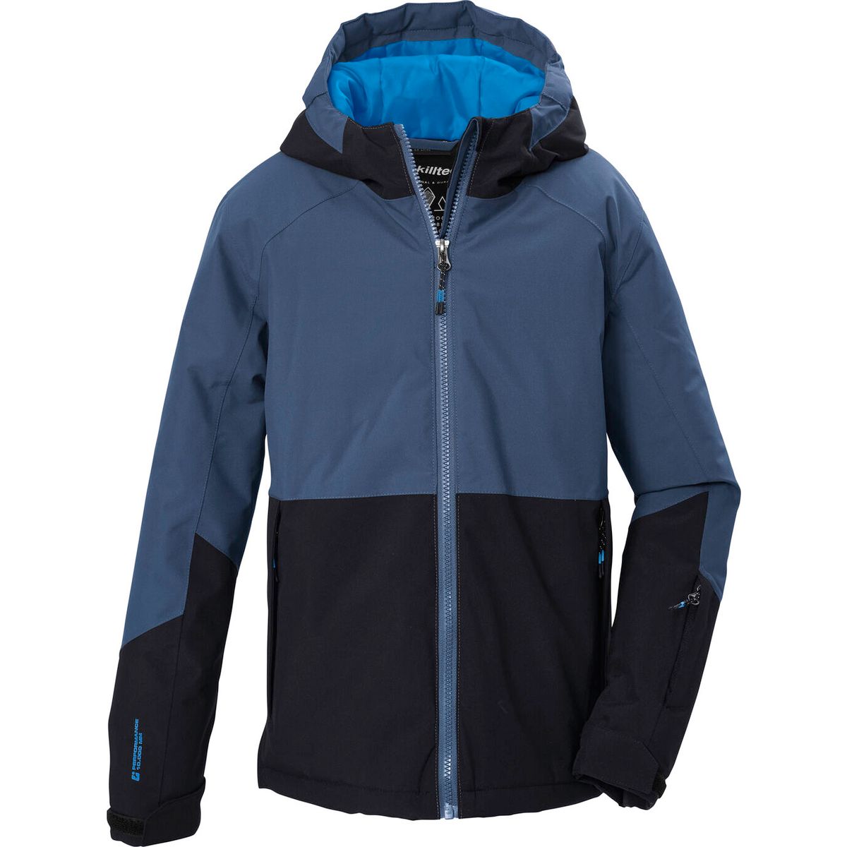 killtec KSW 205 Boys Ski Jacket deep water (00822) 128 44855-000-00822-128