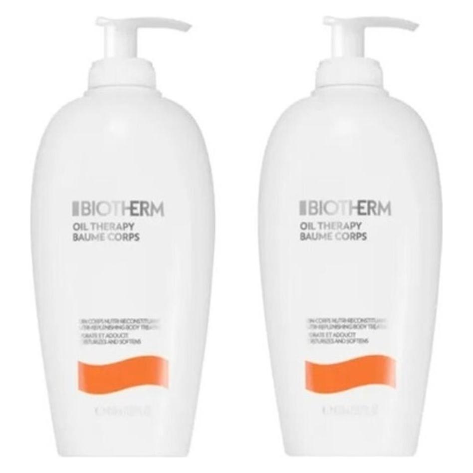 Biotherm Set of nourishing body lotions for dry skin Duo Oil Therapy Baume Corps (Körperpflegeset) (8054800438909)