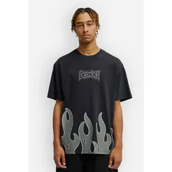 DC Burning Diamonds T-Shirt black 2 Gr. XXL