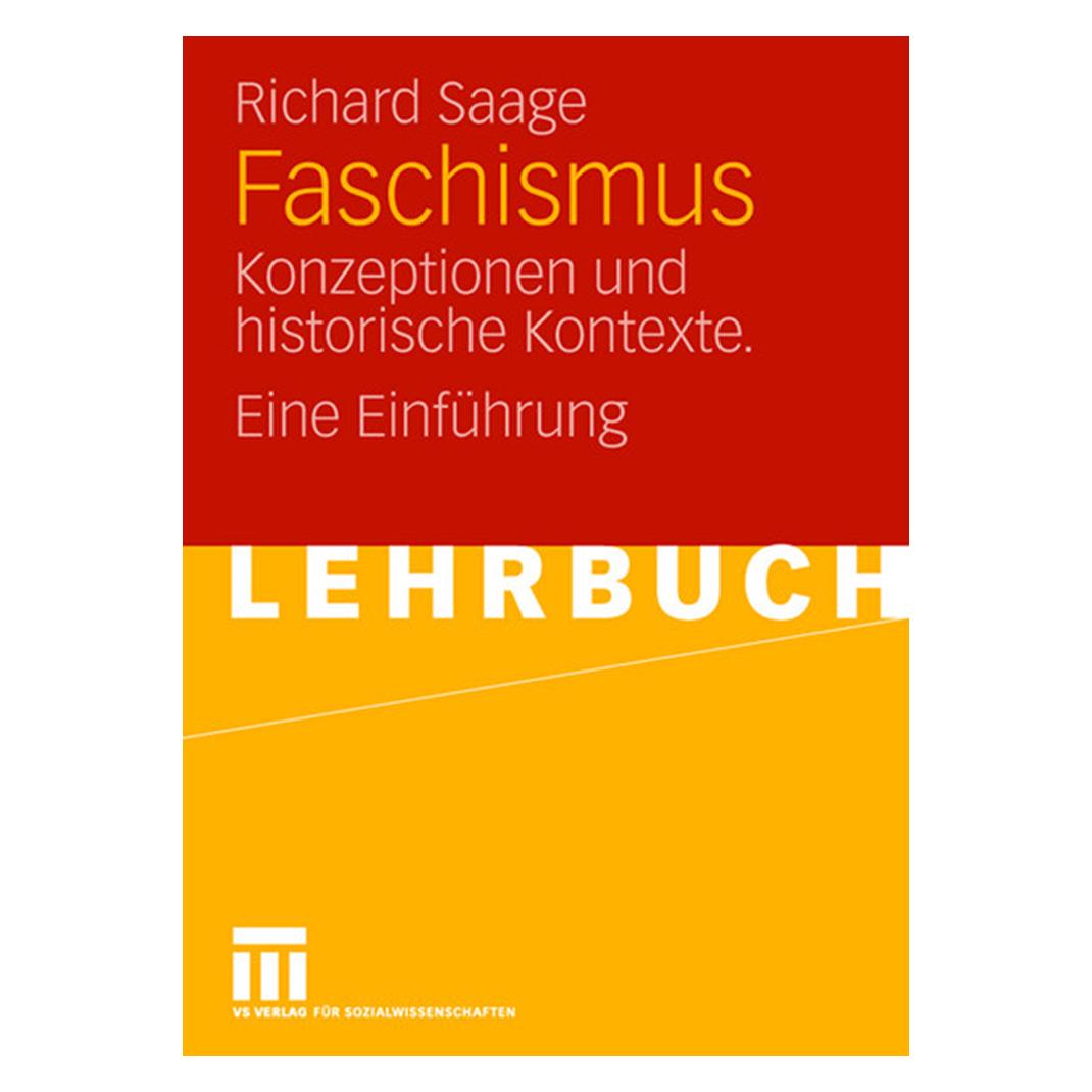 VS Faschismus (Deutsch, Softcover, Richard Saage) (7099309)