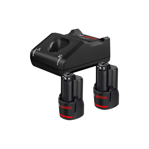 Bosch Starter-Set 2 x 12V3.0Ah + GAL12V-40 1600A019RD