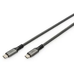 ASSMANN DIGITUS USB 4.0 Typ-C Anschlusskabel 1m