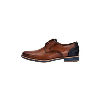 Schnürschuh LLOYD "DRIFT 110", Herren, Gr. 8,5, braun, Leder, gemustert, Schuhe Schnürschuh