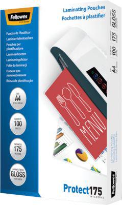 FELLOWES Laminierfolien, DIN A4, 175 mic., 100 Stück