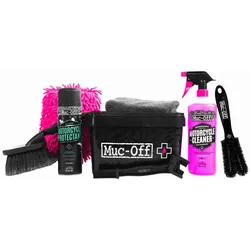 Muc-Off Motorrad, Reiniger-/Pflegeset - Schwarz