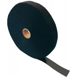 Fastech, Klettband, ETN Fast Strap 25 Meter, schwarz (15 mm)