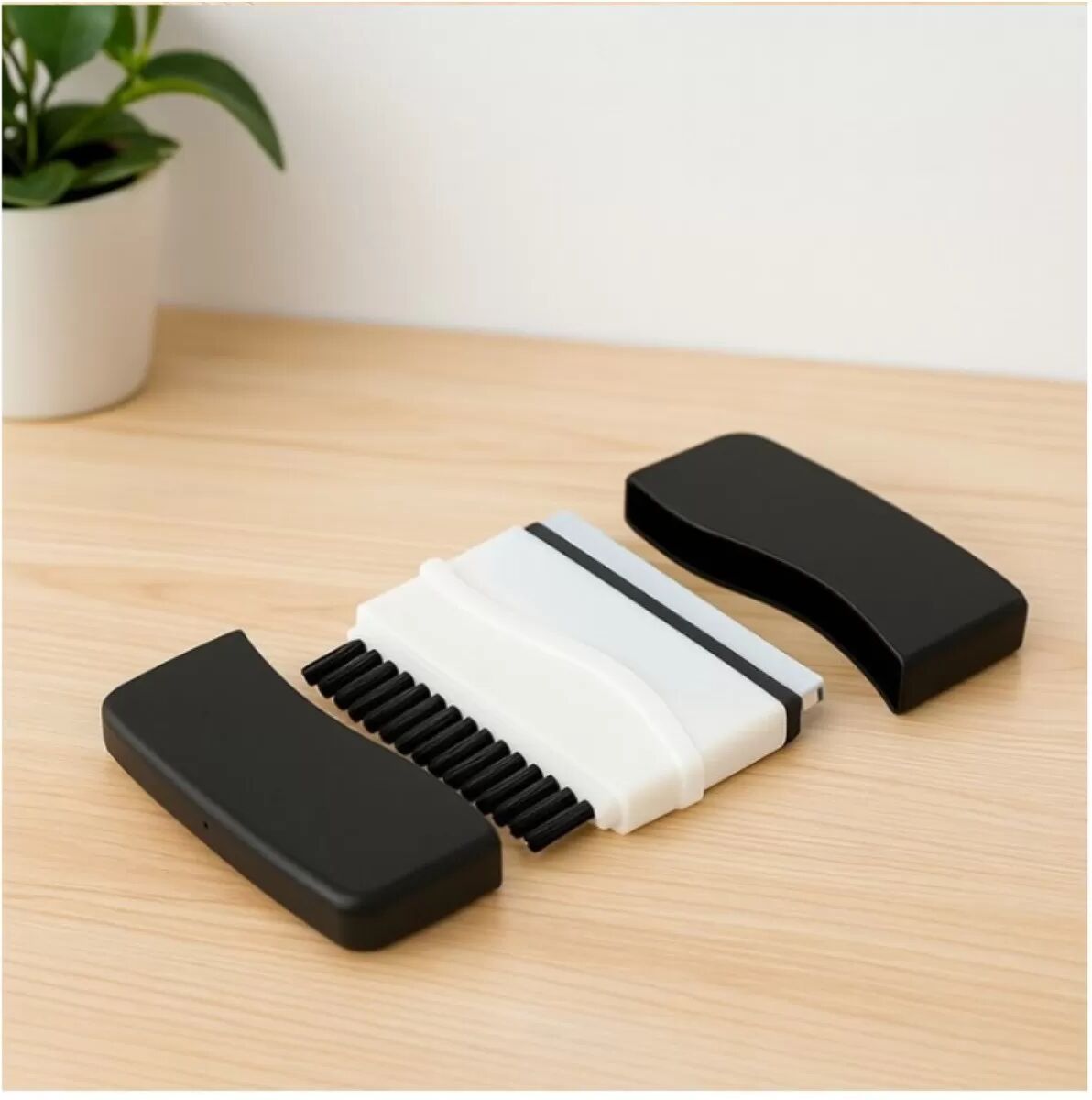 INF Brosse de Nettoyage Double Face pour Ordinateur : Outil de Nettoyage pour Clavier et Écran