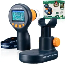 Bresser Freek Vonk x Handmicroscoop - Digitaal Scherm - Tot 600x Vergroten - Incl.