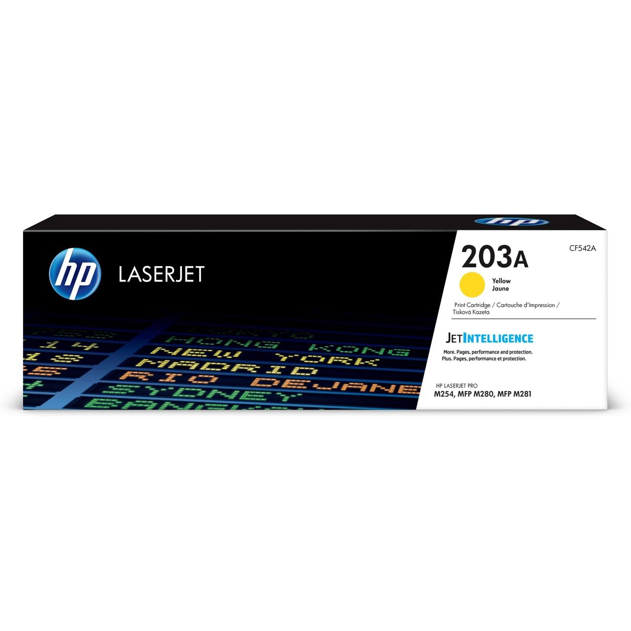 HP Toner No.203A gelb