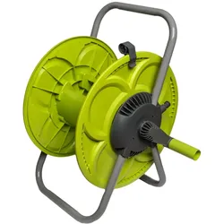 Schlauchtrommel 50m Gartenschlauchtrommel Schlauchhalter 1/2" LIME LINE CLOVER BRADAS LE-9103