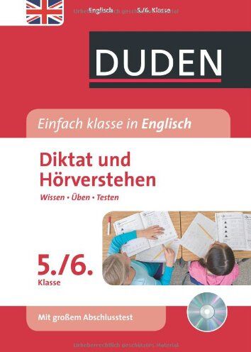 Annette Schomber - Einfach klasse in Englisch - Diktat und Hörverstehen 5./6. Klasse: Wissen - Üben - Testen - Preis vom 04.10.2026 03:51:26 h