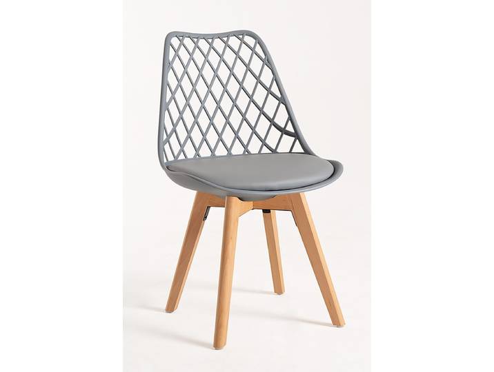 6er Set Stühle Mima - Gris clair