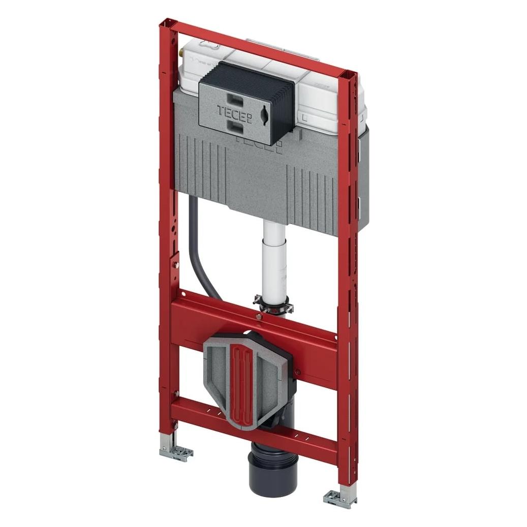 TECE TECEprofil WC-Modul mit Uni-Spülkasten und variabler Höhenverstellung des unteren Bauraums, Bauhöhe (9300307)