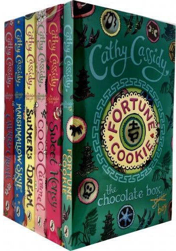Puffin Cathy Cassidy The Chocolate Box Girls 6 Books Collection Set Sweet Honey Summer Dream Coco Caramel..