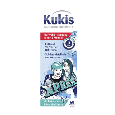Reckitt Benckiser Deutschland GmbH KUKIS Zahnspangenreiniger 60 st 00348482