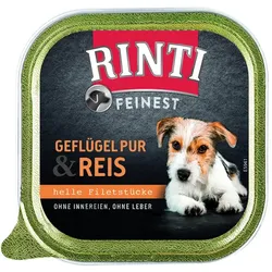 Rinti Feinest Geflügel pur & Reis 11x150 g