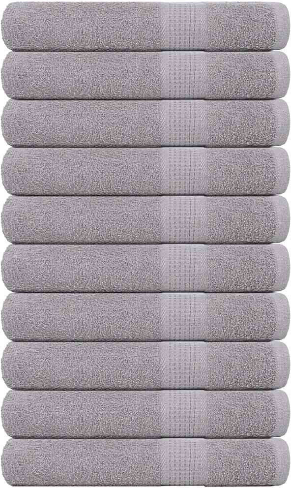 17 Stories Sawiki 100% Cotton Bath Towels Grey Bath Towel