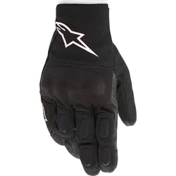Alpinestars S-Max Drystar, Handschuhe - Schwarz/Weiß - M