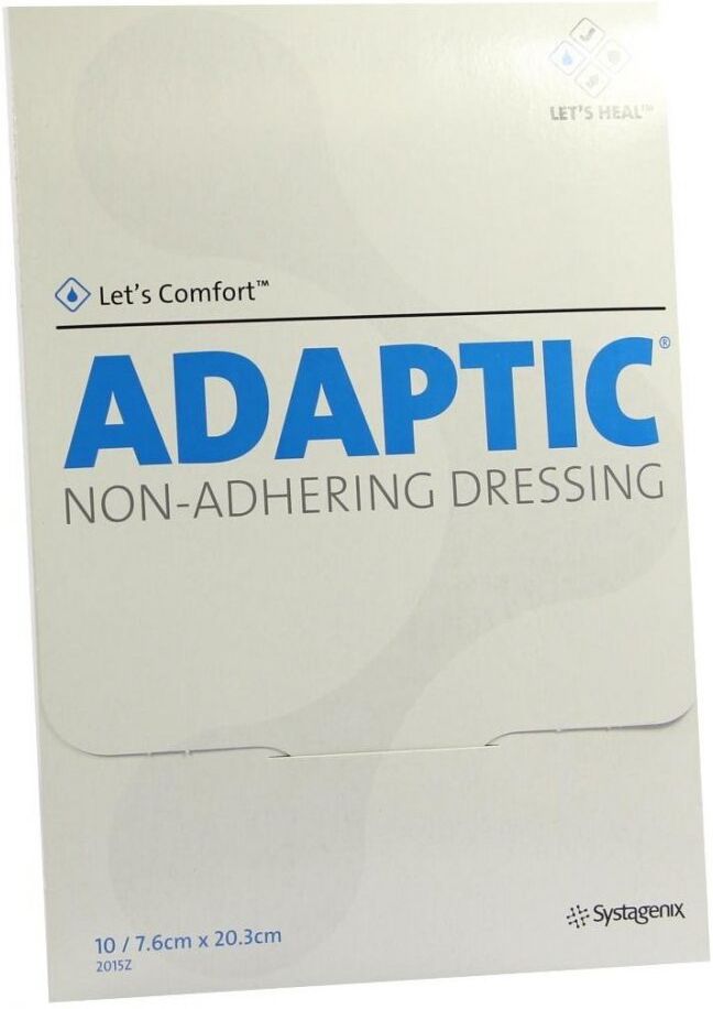 Adaptic 7,6x20,3cm feuchte Wundauflage
