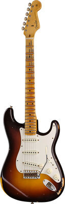 Fender Fat 50s Strat WF2CS Relic LTD Wide Fade Chocolate 2