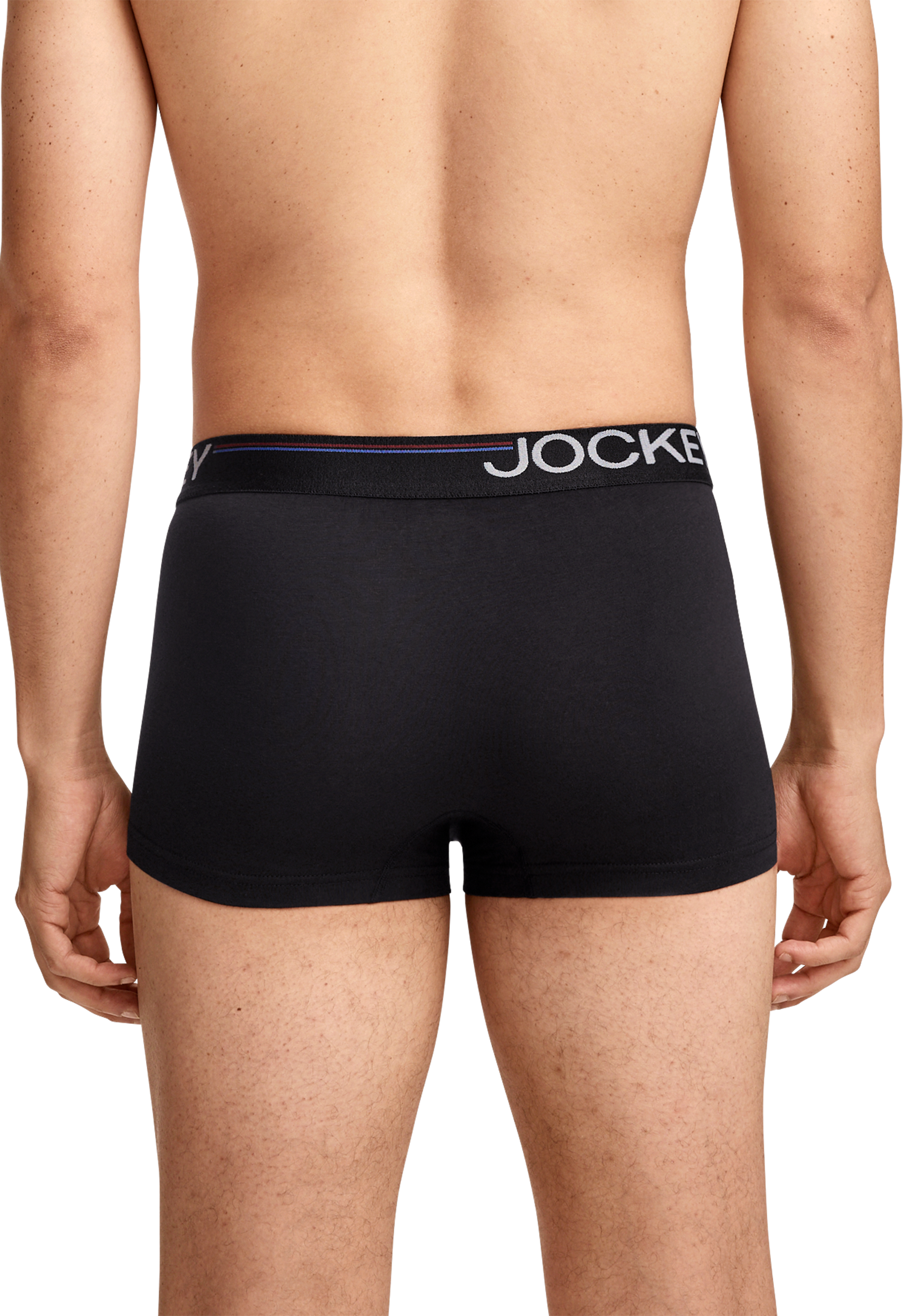Trunk JOCKEY "Cotton Stretch", Herren, Gr. M, Single Jersey, schwarz, Single Jersey, Obermaterial: 95% Baumwolle, 5% Elasthan, Unterhosen, atmungsaktiv, passgenau mit Stretchanteil